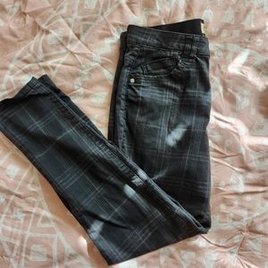 Democracy Ab Tech plaid pants